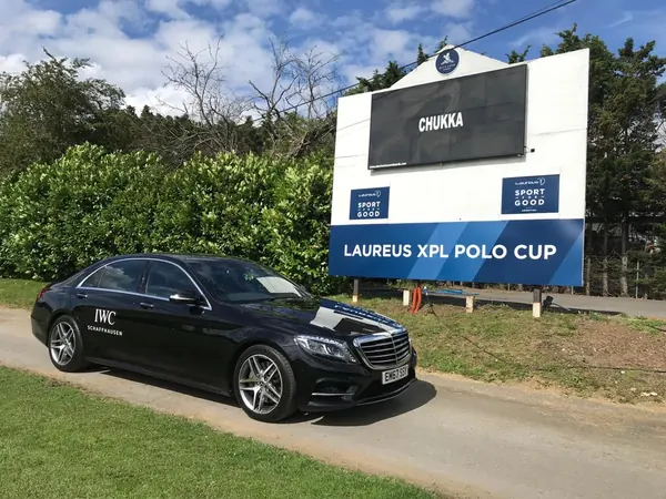 Mercedes S Class at the Laureus XPL Polo Cup
